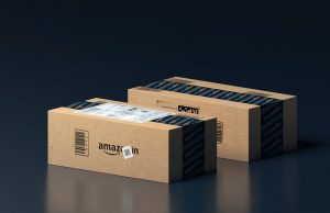 Dos paquetes de Amazon listos para enviar al cliente 